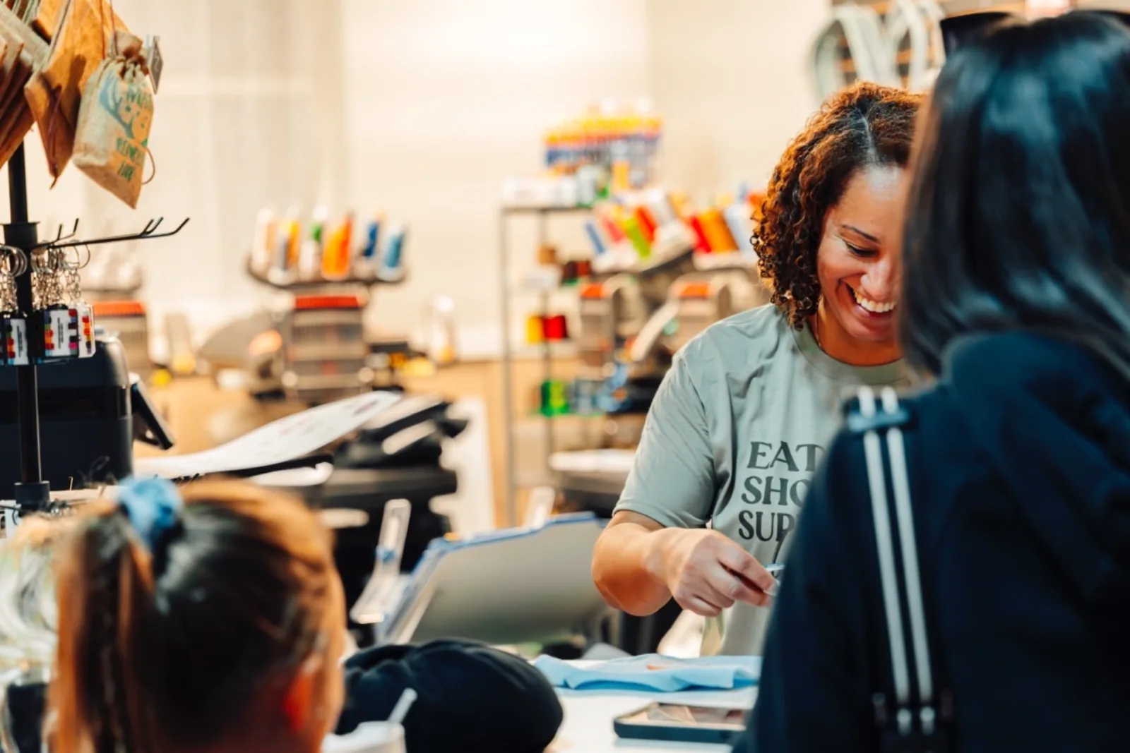 Stitching shop showcase